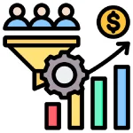 افزایش نرخ تبدیل - آیکون