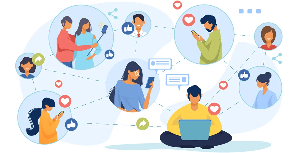 فعالیت در شبکههای اجتماعی