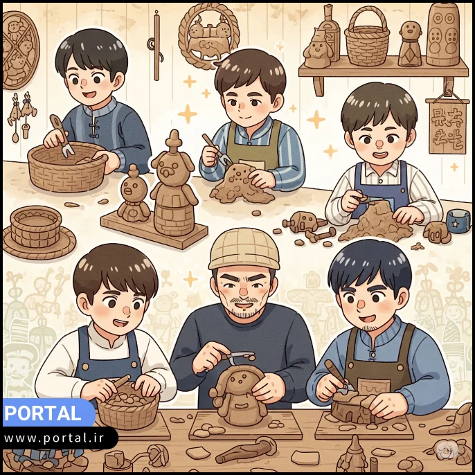 ساخت هنرهای دستی - عکس کارتونی