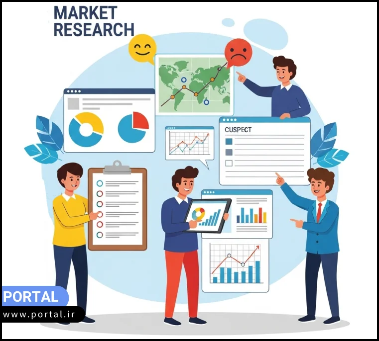 تحقیقات بازار - عکس کارتونی
