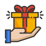 آیکن هدیه به مشتریان