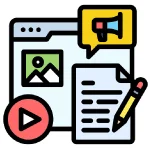 بازاریابی محتوایی - آیکون