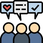 نظرسنجی از کاربران- آیکون