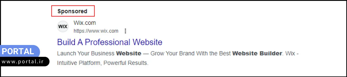 نمونه نتایج پولی سرپ گوگل