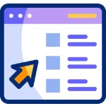 بازاریابی با طراحی چک‌لیست‌ تعاملی- آیکون