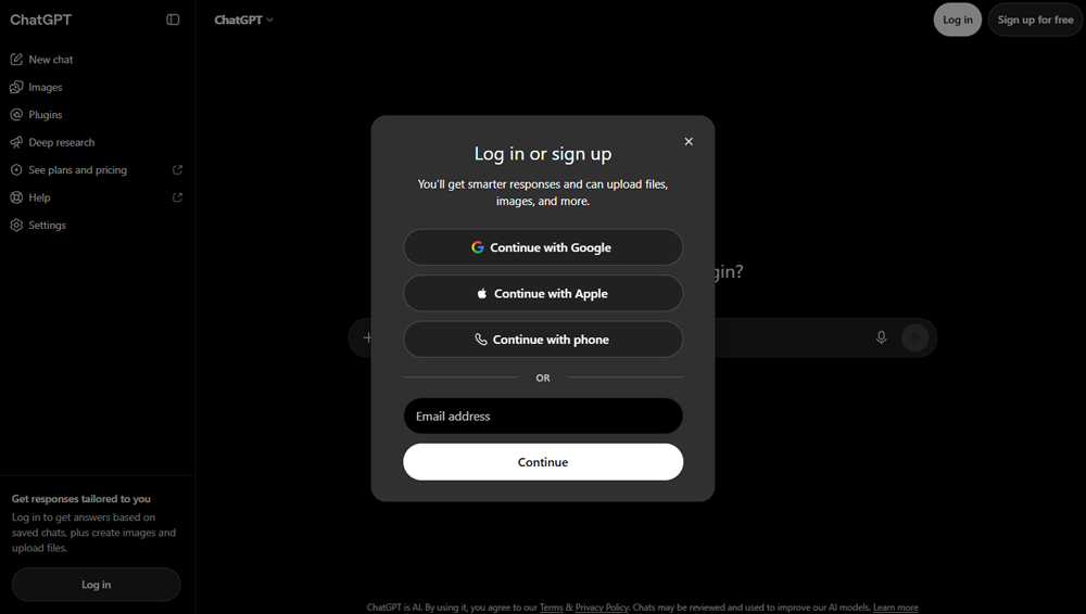 مراحل گامبهگام ثبتنام در chatgpt.com