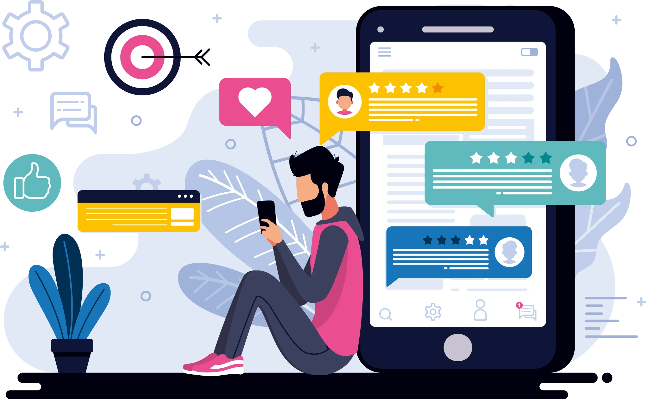 استفاده از قسمت نظرات سایتهای بزرگ اینترنتی