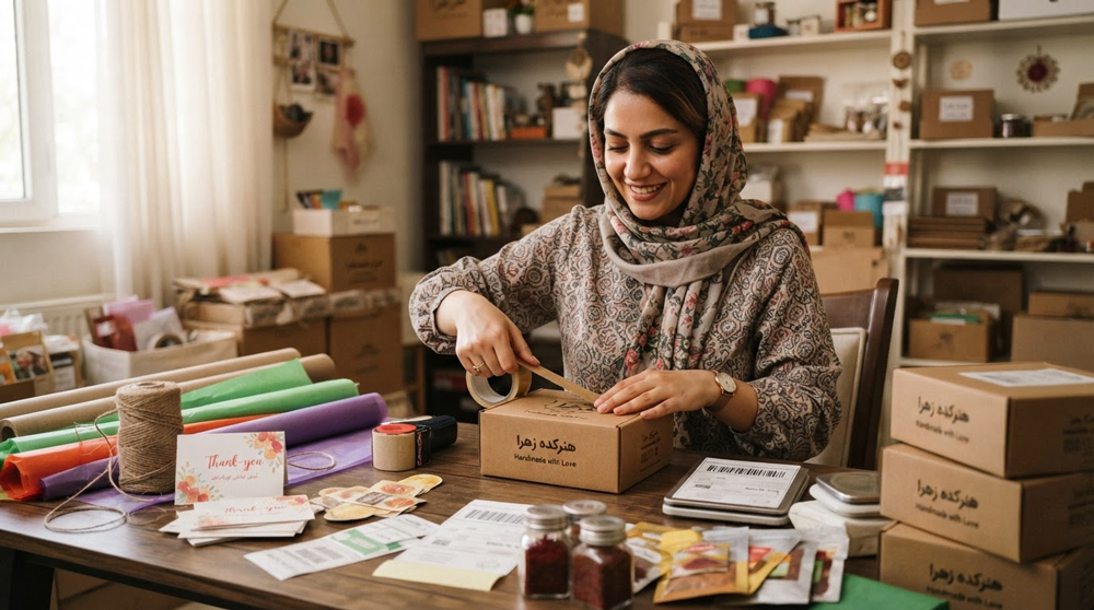 کسب درآمد از بستهبندی محصولات در منزل