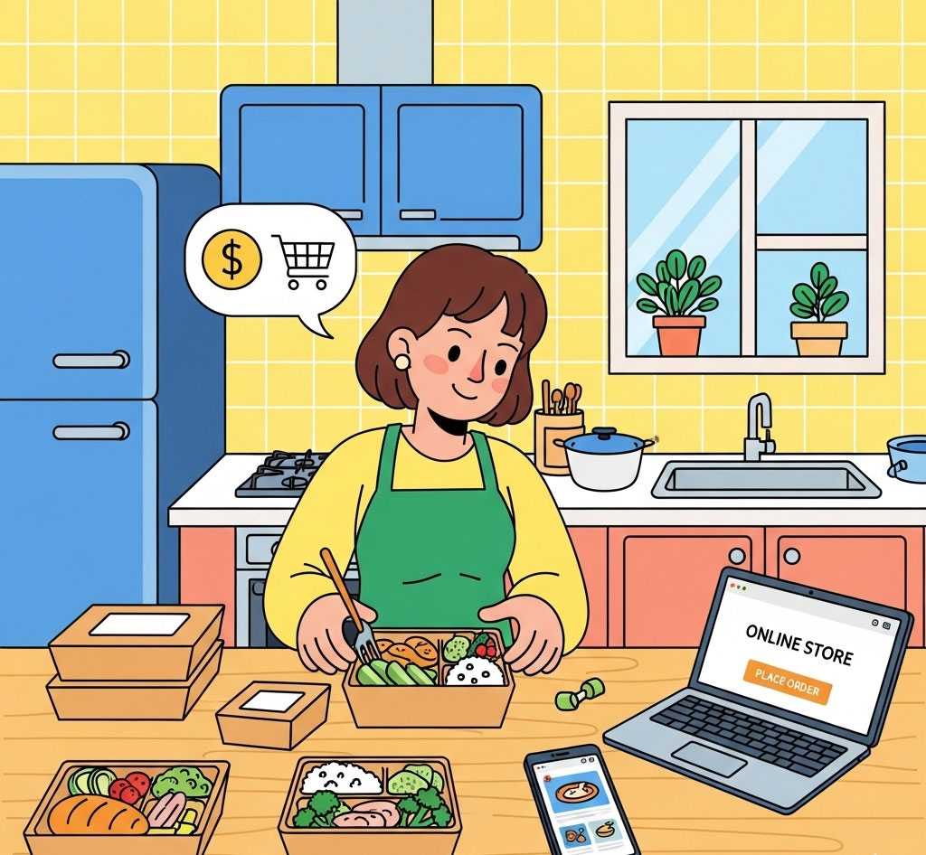 کسب درآمد در خانه با تهیه غذای رژیمی و سالم