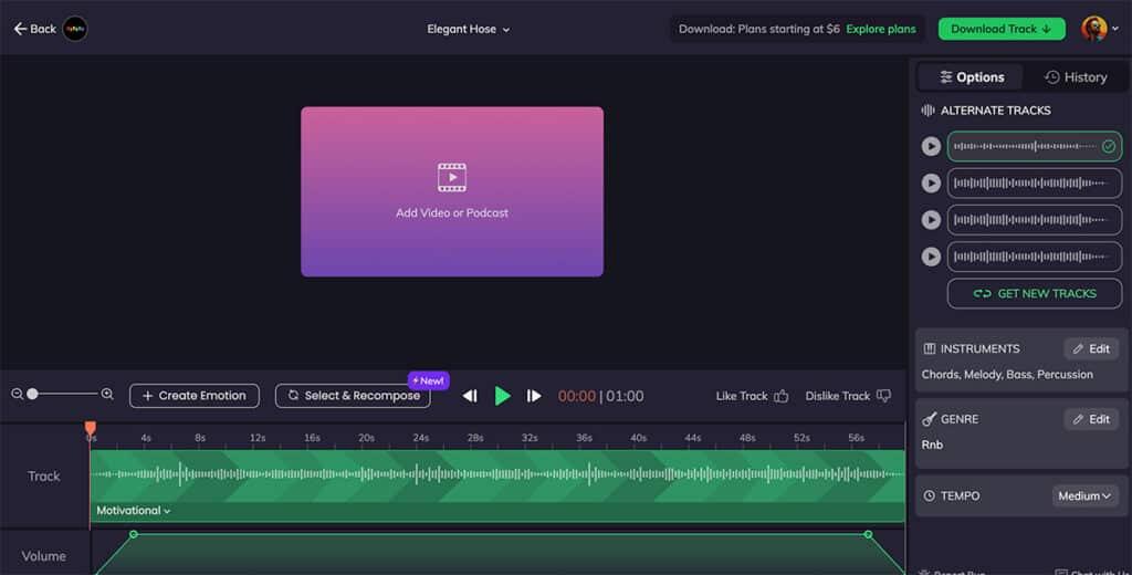 هوش مصنوعی Beatoven.ai