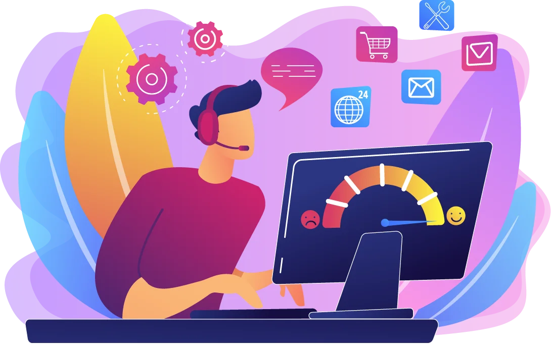 تماس با مشتری از طریق چت آنلاین و تیکت