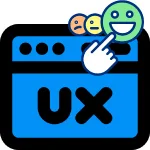 آیکون با مضمون بهبود تجربه کاربر