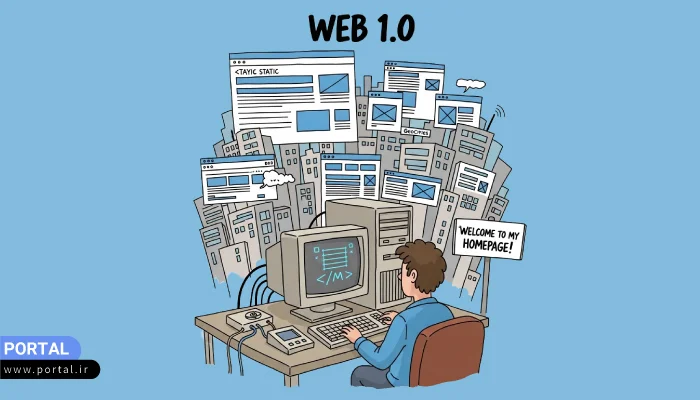 مفهوم Web1 - نسل اول اینترنت