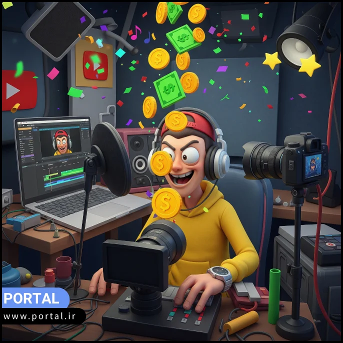 درآمدزایی از ویدئوهای یوتیوب