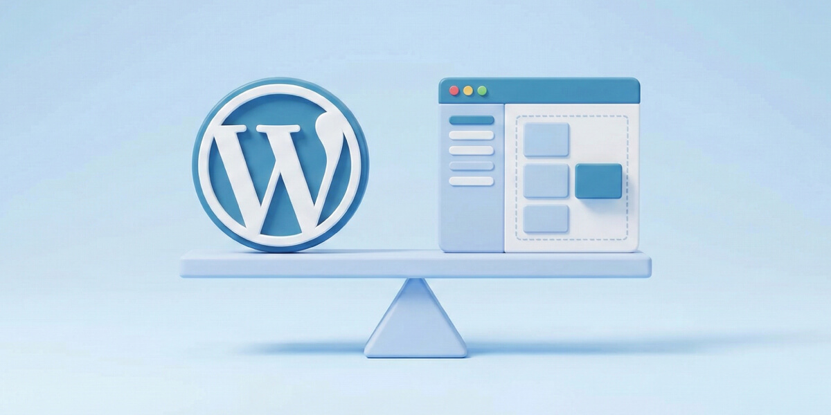 وردپرس یا سایت‌ساز (پرتال)؟ مقایسه‌ای جامع برای انتخاب بهترین سایت‌ساز